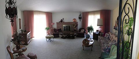 Lot of light in living room