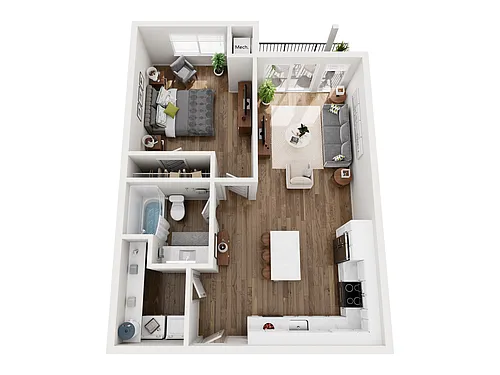 Floor plan Whitney III