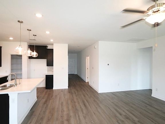 Open Concept Kitchen and Living Room