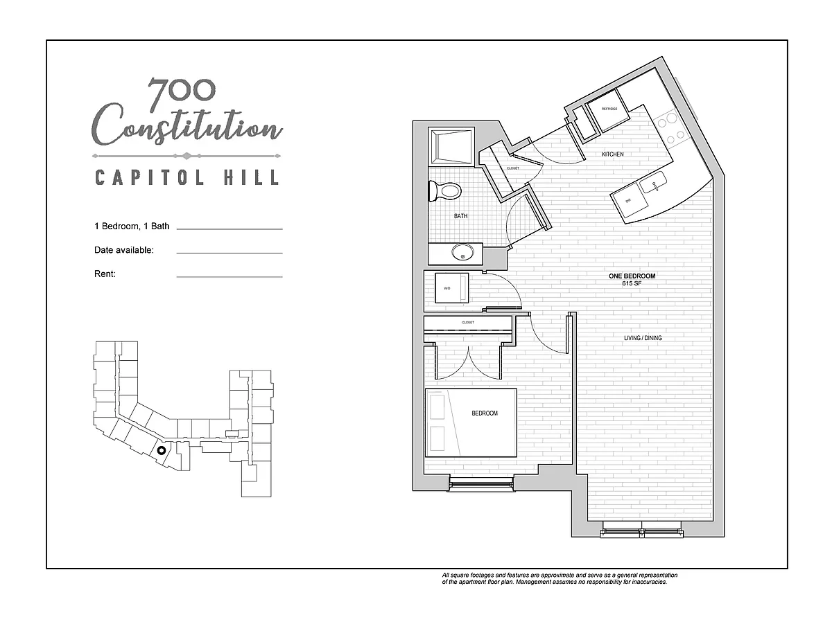 Floor plan 1B 1B T9