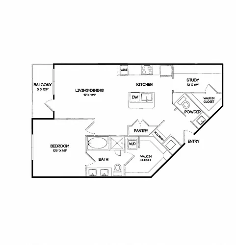 Floor plan A17