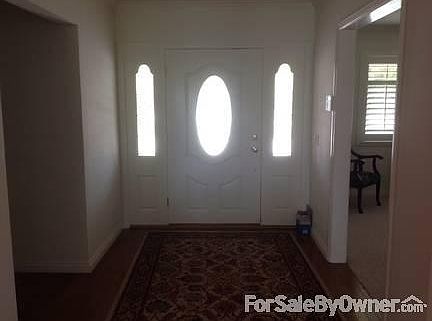 Custom oak front door