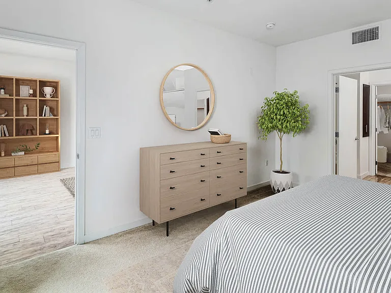 Carpeted Bedroom