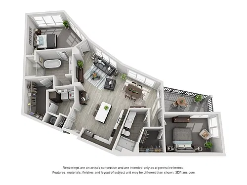 Floor plan D6