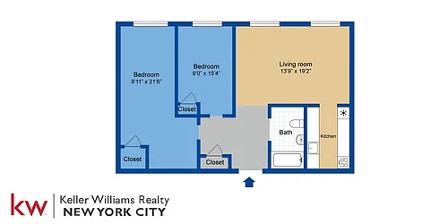 Rented by Keller Williams NYC