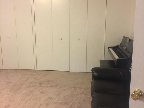 Large bedroom with large closest 