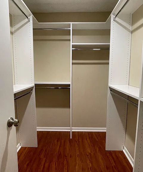 main bedroom walk-in closet