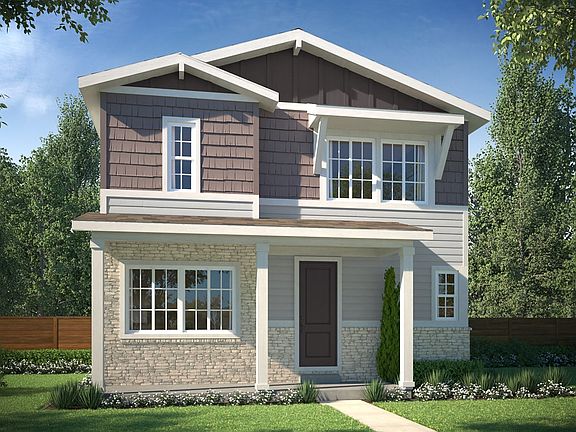 Elevation B - Colorado Cottage