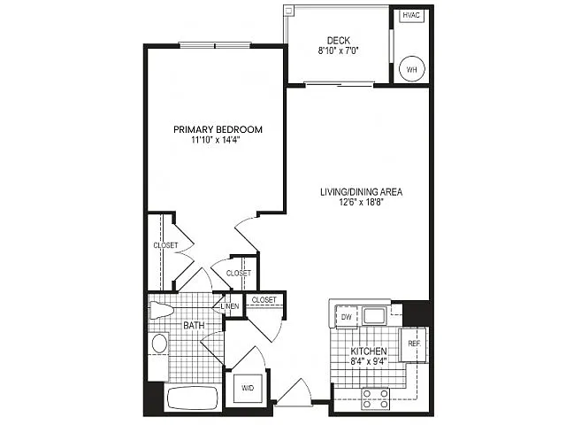 Floor plan The Columbia