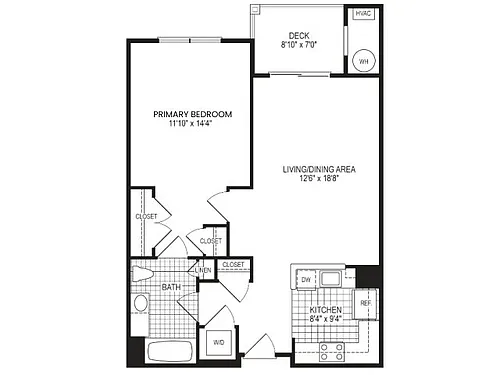 Floor plan The Columbia
