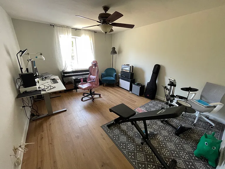 Downstairs room