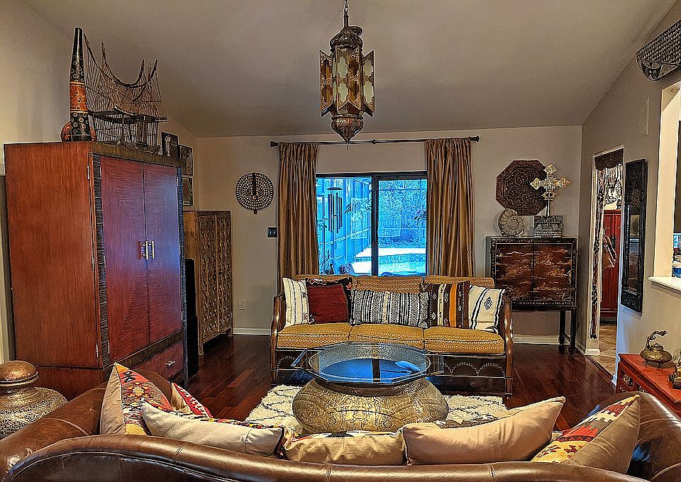 Living room from foyer