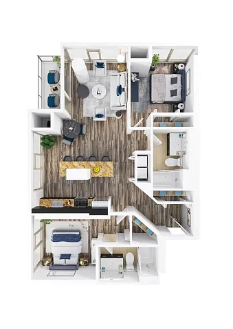 Floor plan B1