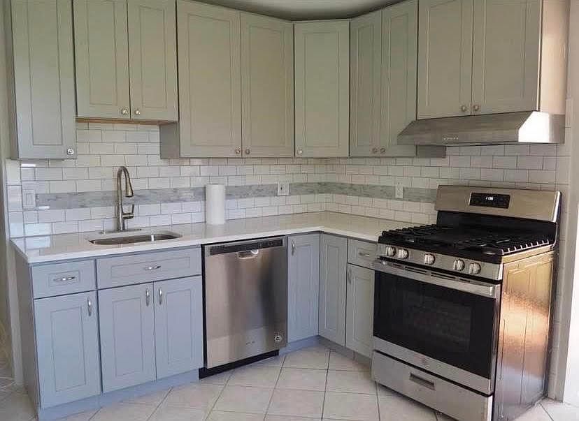 renovated eat in kitchen