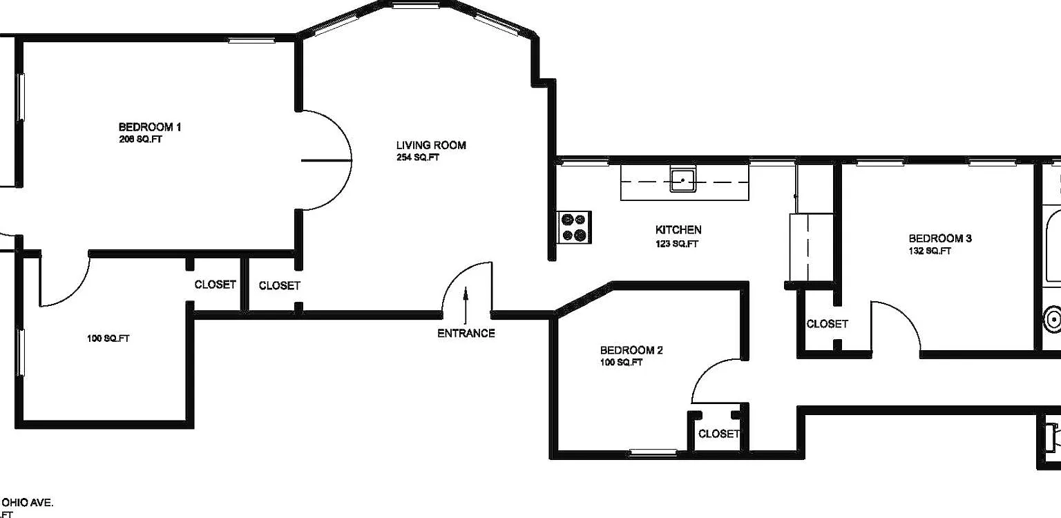 3 bed, $1,800 — Photo 2