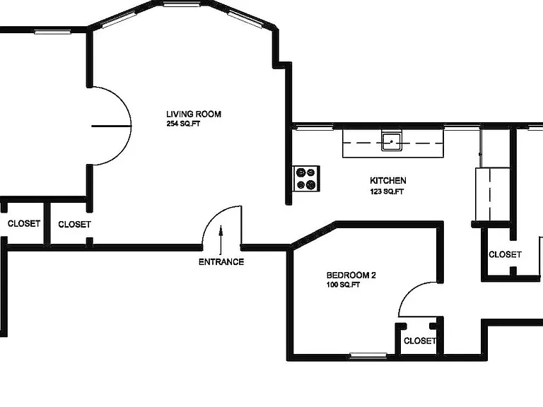 2325 Ohio Ave. #2 Floor Plan