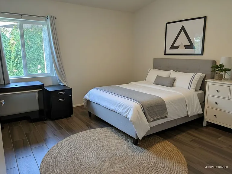 Bedroom 2_virtually staged_to help you imagine yourself living in your sanctuary. This is option 1 of 2!