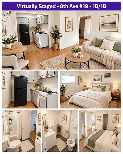 Floor plan 1 Bedroom 1 Bath