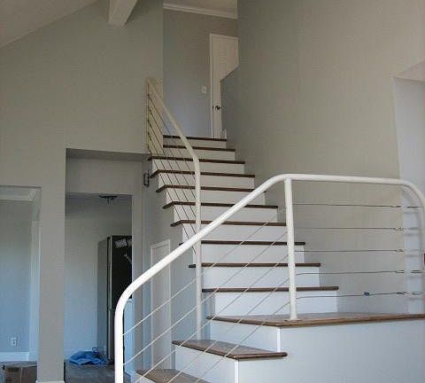 Stairs to upper level