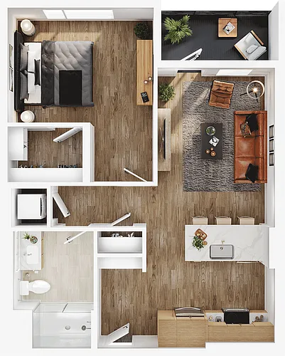 Floor plan A14