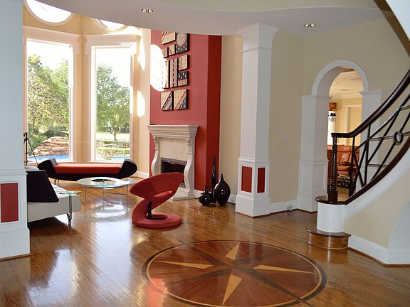 2 story Formal Living