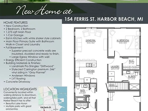 154 N Ferris St E, Harbor Beach, MI 48441