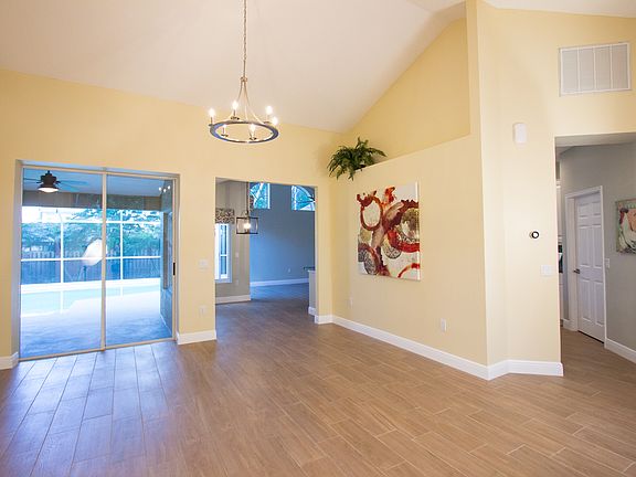 Entry view into Living Rm