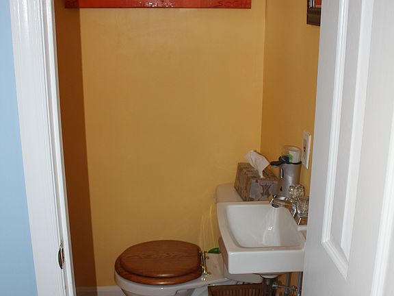 First floor half bath