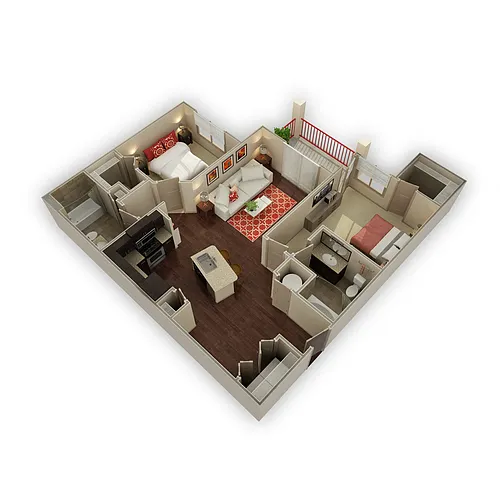 Floor plan Wimberly