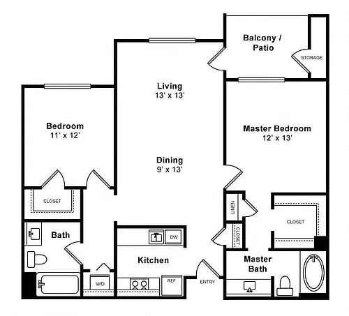 Floor plan Carquinez