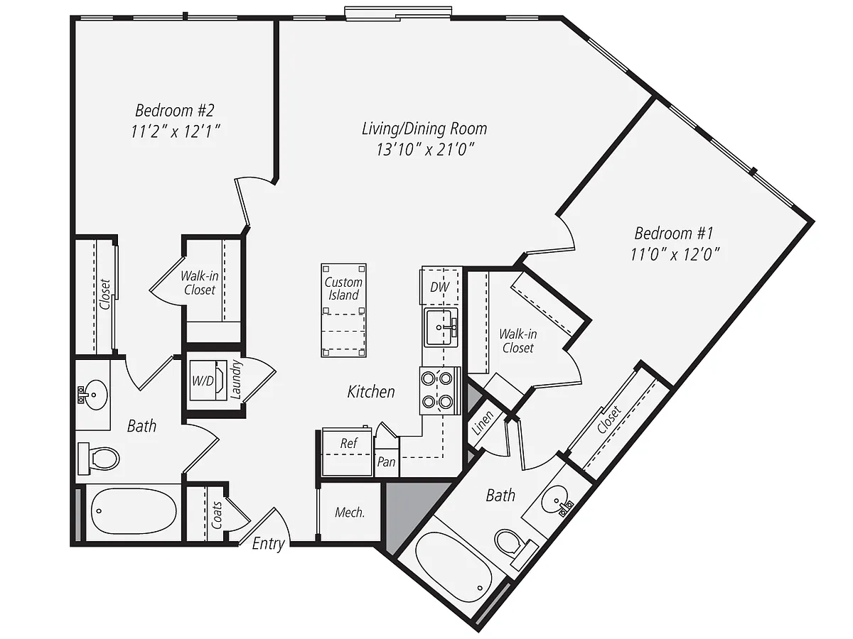 Floor plan B11SC