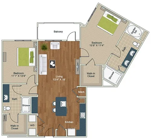 Floor plan B5