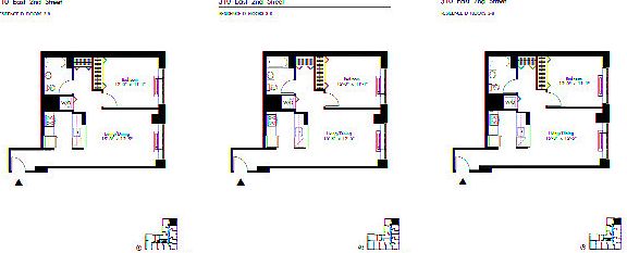 2nd image of 310 E 2nd St APT 8D