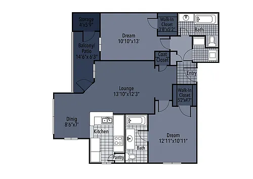 Floor plan B1