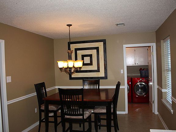 Dining Room - New Tile Floors, New Lighting, and New Blinds