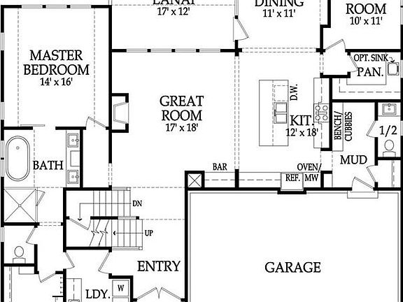 This is the EDGEWOOD 1.5 Story plan by J.S. ROBINSON.