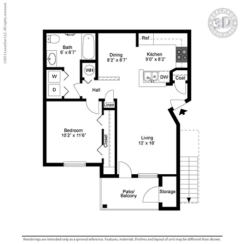 Floor plan The Beach II