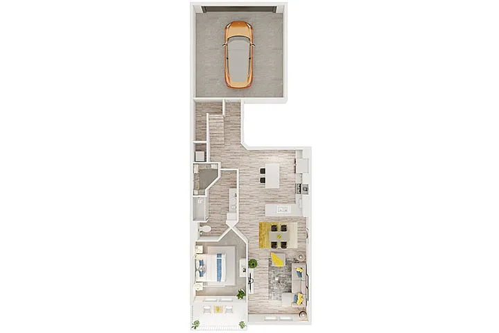 Floor plan D1