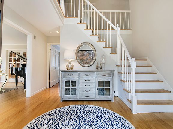 elegant wooden staircase