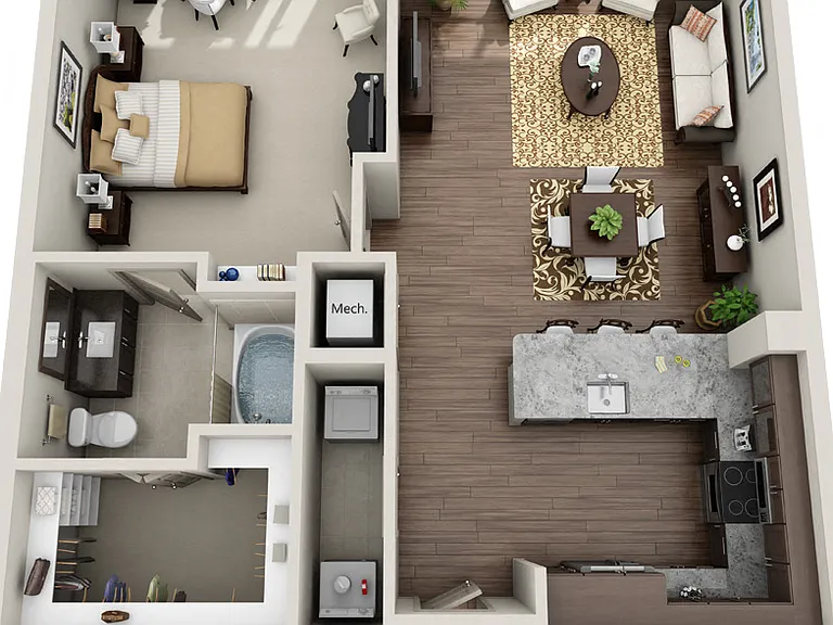 ALARA Uptown Luxury Apartments — Photo 36