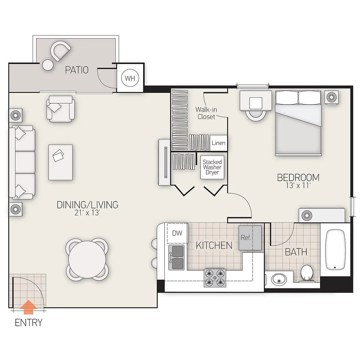 Floor plan Plan B