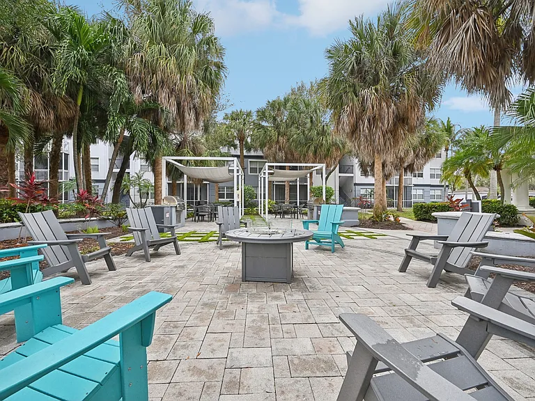 Outdoor Patio at Verona at Boynton Beach Apartments in Boynton Beach, FL 33426