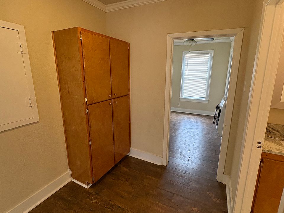 Hallway with additional storage
