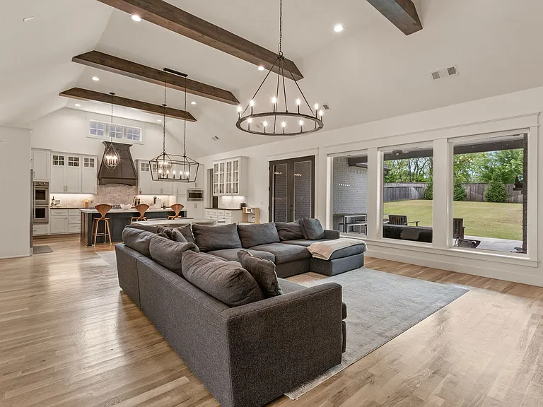 Open concept living room