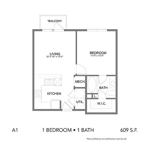 Floor plan A1