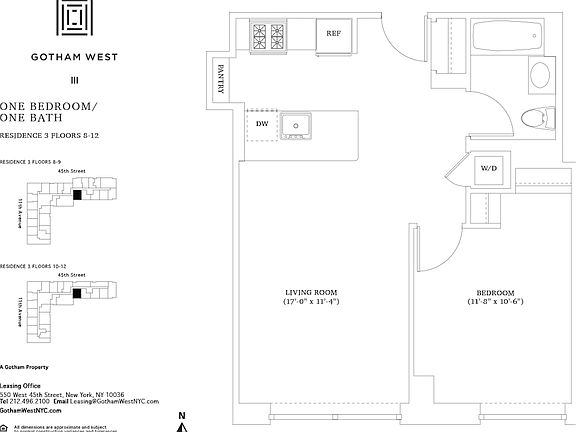 2nd image of 550 W 45th St APT 903