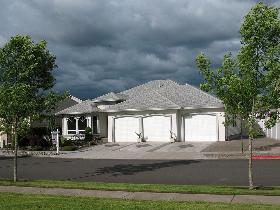 front view from across street
