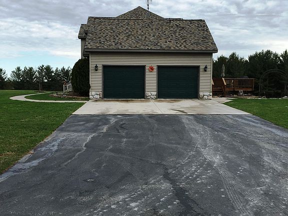 2 car attached garage