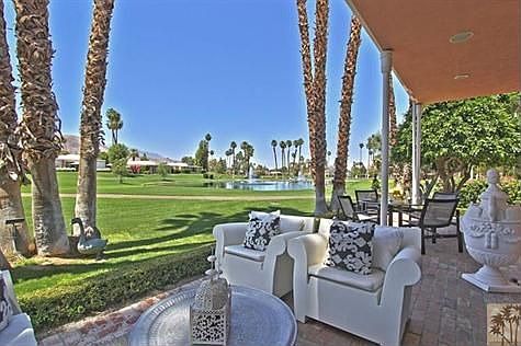 Brick lined terrace affording wonderful views of the Lake and Mountains surround-