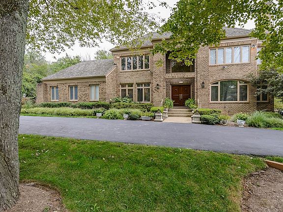 Large custom brick home